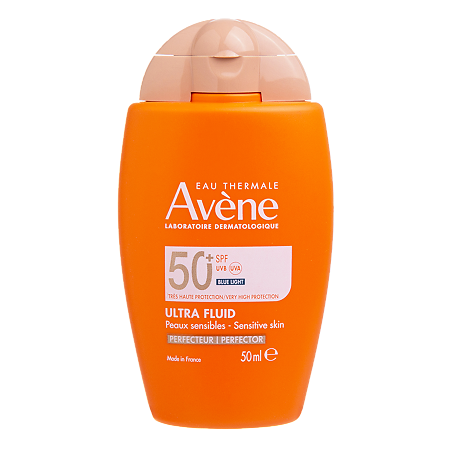 Avene Ultra Fluid Perfector Солнцезащитный SPF50+ ультралегкий флюид-перфектор для лица 50 мл 1 шт