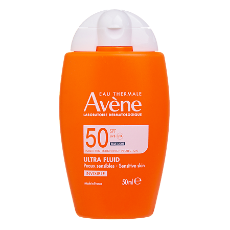 Avene Ultra Fluid Солнцезащитный SPF50 ультралегкий невидимый флюид для лица 50 мл 1 шт
