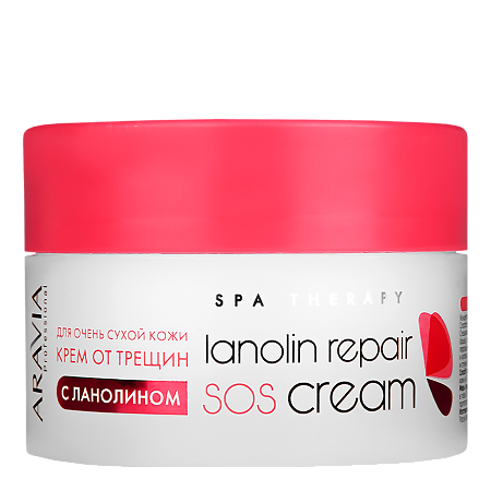 Изображение товара Aravia Professional Крем от трещин с ланолином Lanolin repair SOS cream 150 мл 1 шт