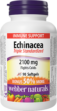 Webber Naturals Эхинацея/WN Echinacea Oil капсулы массой 456 мг 90 шт