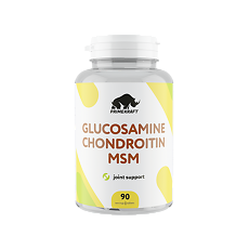 Купить Глюкозамин хондроитин МСМ/Glucosamine chondroitin MSM Prime Kraft таблетки покрыт. об. массой 1580 мг 90 шт цена