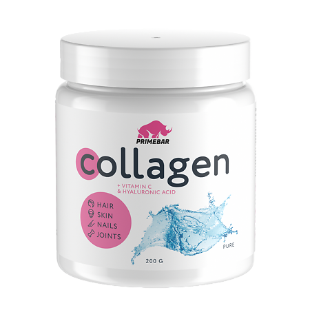 Primebar Коллаген чистый / Collagen Pure с нейтральным вкусом порошок банка 200 г 1 шт