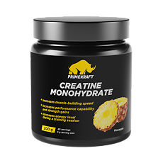 Купить Креатин моногидрат чистый/Creatine Monohydrate Pure Prime Kraft со вкусом Ананаса банка 200 г 1 шт цена