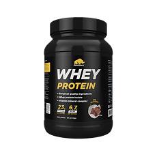 Изображение товара Протеин сывороточный Prime Kraft Whey Protein Молочный шоколад банка 900 г 1 шт