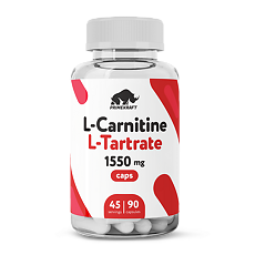 Купить L-карнитин L-тартрата/L-Carnitine L-Tartrate Prime Kraft капсулы массой 775 мг 90 шт цена