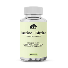 Купить Prime Kraft Таурин+Глицин/Taurine+ Glycine капсулы массой 900 мг 90 шт цена