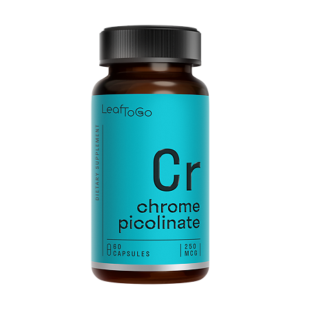 Leaf To Go Хрома пиколинат капсулы массой 300 мг 60 шт