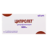 Ципролет таблетки покрыт.плен.об. 500 мг 10 шт