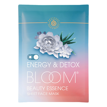 Изображение товара Gold'n Apotheka Тканевая маска для лица Bloom Face Mask Energy+Detox 25 г 1 шт