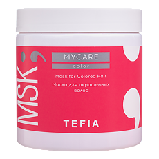 Купить Tefia Mycare Color Маска для окрашенных волос 500 мл 1 шт цена