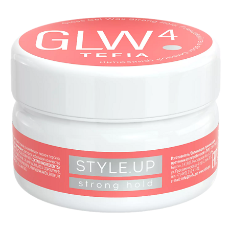 Tefia Style.Up Глянцевый гель-воск для волос сильной фиксации 75 мл 1 шт