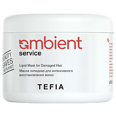 Купить Tefia Ambient Service Маска липидная для интенсивного восстановления волос 500 мл 1 шт цена