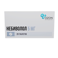 Изображение товара Небиволол таблетки 5 мг 28 шт
