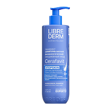 Купить Librederm Cerafavit Шампунь мягкий физиологический с церамидами и пребиотиком 400 мл 1 шт цена