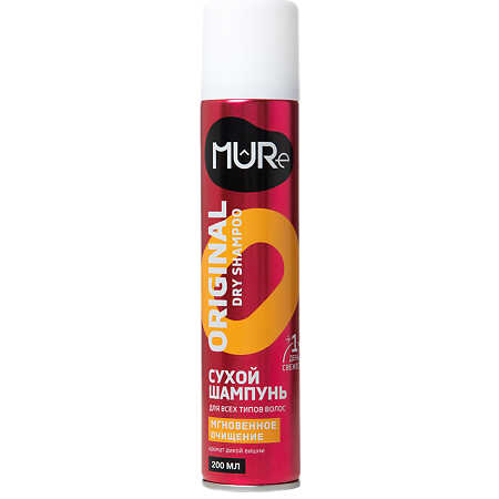 Изображение товара Сухой шампунь MURE Original Мгновенное очищение 200 мл 1 шт