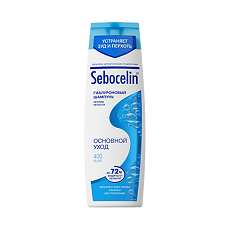 Купить Sebocelin Гиалуроновый шампунь против перхоти Основной уход 400 мл 1 шт цена