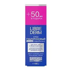 Купить Librederm Гиалуроновый ночной крем гидробаланс 150 мл 1 шт цена