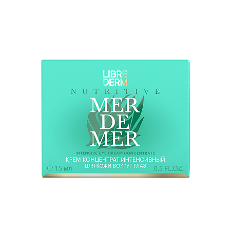 Изображение товара Librederm Mer de Mer Крем-концентрат интенсивный для кожи вокруг глаз 15 мл 1 шт