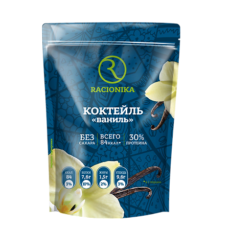 Рационика Диет Коктейль диетический со вкусом ванили дойпак 275 г 1 шт