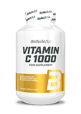 Купить Витамин С 1000/Vtamin C 1000 BioTechUSA таблетки массой 1800 мг 100 шт цена