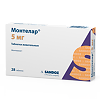 Монтелар таблетки жевательные 5 мг 28 шт