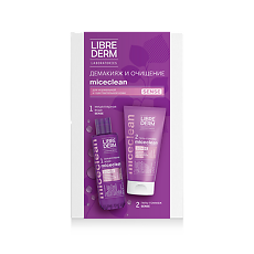 Купить Librederm Miceclean Набор Демакияж и очищение для нормальной и чувствительной кожи 1 уп цена
