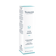 Купить Thalgo Cica Marine Успокаивающая восстанавливающая маска для лица 50 мл 1 шт цена
