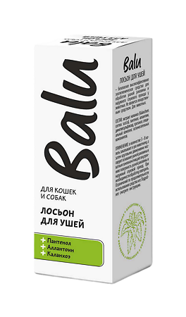 Balu Лосьон для ушей для собак и кошек 30 мл 1 шт