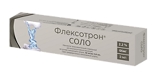 Купить Флексотрон Соло имплантат стерильный для внутрисуставных инъекций 2,2% 22 мг/мл 3 мл шприц 1 шт цена