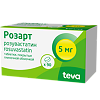 Розарт таблетки покрыт.плен.об. 5 мг 90 шт