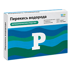 Изображение товара Перекись водорода Реневал раствор для местного и наружного применения 3 % 10 мл тюбик-кап 10 шт
