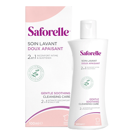 Saforelle Гель для интимной гигиены Бережное очищение 100 мл 1 шт