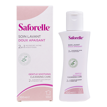 Saforelle Гель для интимной гигиены Бережное очищение 100 мл 1 шт