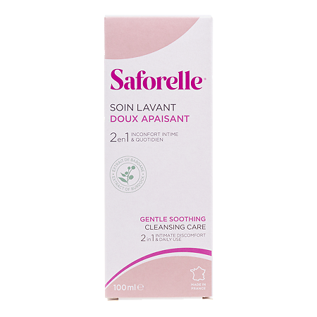 Saforelle Гель для интимной гигиены Бережное очищение 100 мл 1 шт