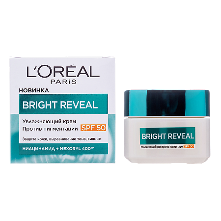 Изображение товара Лореаль (Loreal) Paris Крем для лица Bright Reveal SPF50 50 мл 1 шт