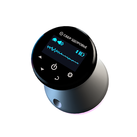 СберЗдоровье Стетоскоп электронный для удаленной диагностики и мониторинга здоровья 1 шт