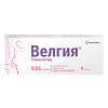 Велгия раствор для подкожного введ 0,25 мг/доза 1,5 мл шприц-ручка 1 шт+иглы 5 шт 1 уп