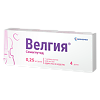 Велгия раствор для подкожного введ 0,25 мг/доза 1,5 мл шприц-ручка 1 шт+иглы 5 шт 1 уп