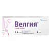 Велгия раствор для подкожного введ 2,4 мг/доза 3 мл шприц-ручка 1 шт+иглы 5 шт 1 уп