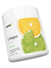 Купить 1WIN Коллаген + витамин С / Collagen + Vitamin C Лимон-Лайм порошок банка 180г 30 порций цена