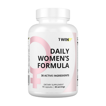 1WIN Мультивитамины для женщин / Daily women’s complex капсулы массой 680 мг 90 шт