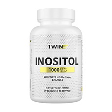 Купить 1WIN Инозитол / Inositol капсулы массой 480 мг 90 шт цена