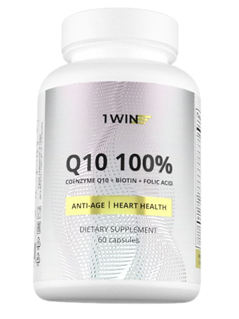 1WIN Контрол тайм Q 10 100%/Control time Q10 100% капсулы массой 790 мг 60 шт