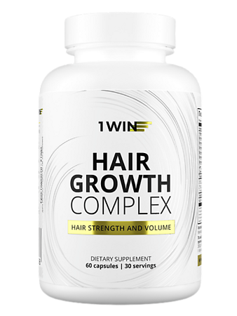 Изображение товара Комплекс для роста волос 1WIN капсулы 460 мг 60 шт Россия