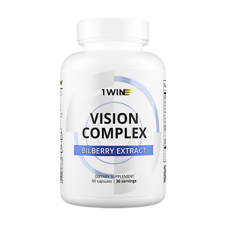 1WIN Комплекс для зрения/Vision complex капсулы массой 490 мг 60 шт