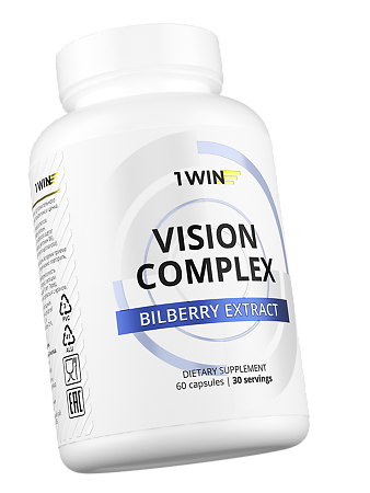 1WIN Комплекс для зрения/Vision complex капсулы массой 490 мг 60 шт