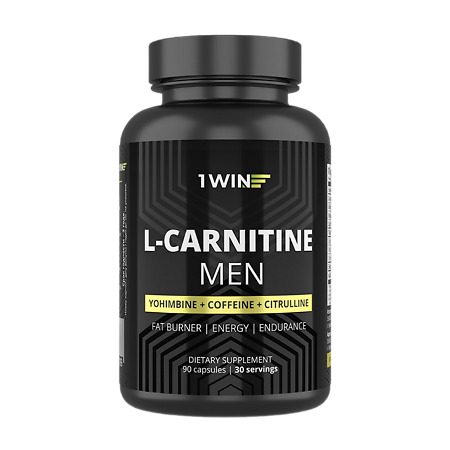 Изображение товара 1WIN L-карнитин мужской / L-car Men капсулы массой 580 мг 90 шт