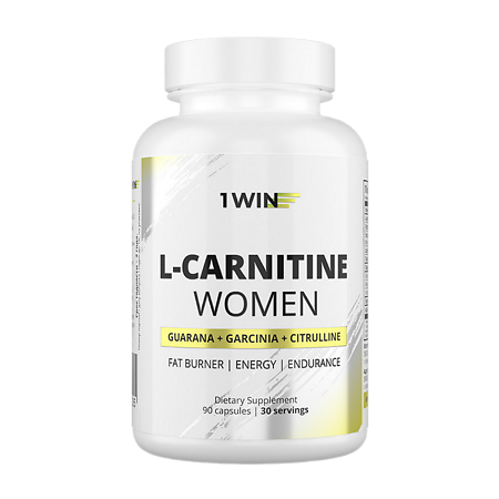 1WIN L-карнитин женский/L-car Women капсулы массой 580 мг 90 шт