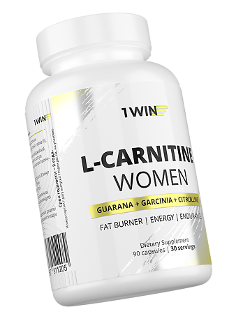 1WIN L-карнитин женский/L-car Women капсулы массой 580 мг 90 шт