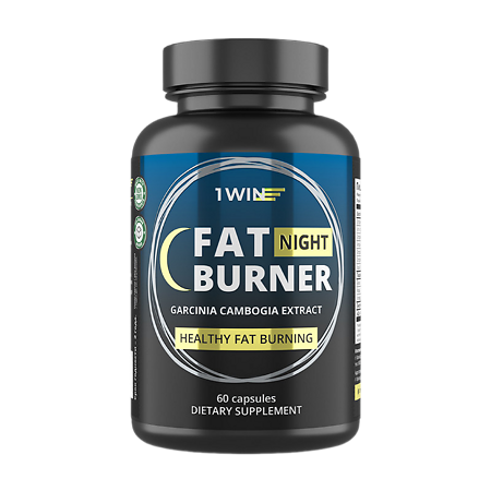 1WIN Ночной жиросжигатель / Fat burner night капсулы массой 450 мг 60 шт